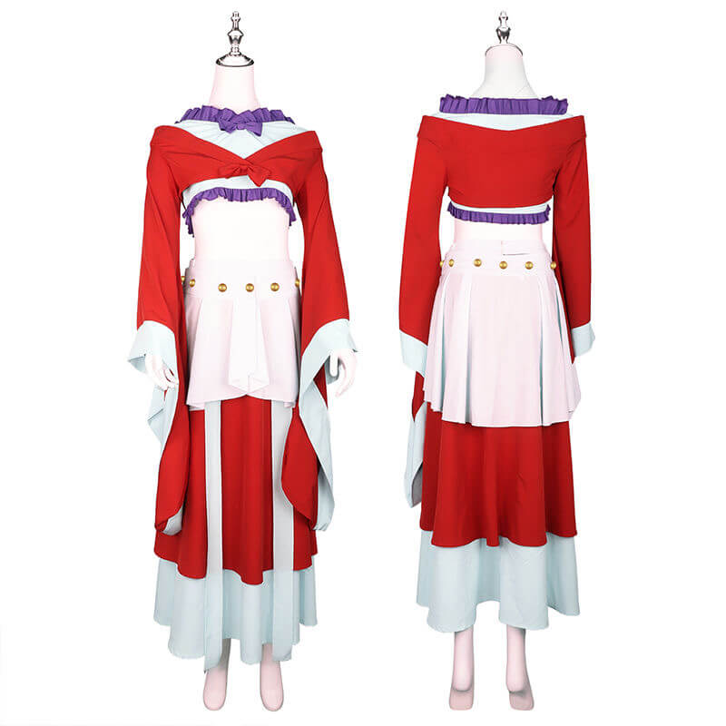 Maomao Cosplay Dance Dress The Apothecary Diaries Kimono Mao Mao Costume Outfit Red Dancer