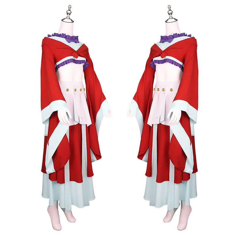 Maomao Cosplay Dance Dress The Apothecary Diaries Kimono Mao Mao Costume Outfit Red Dancer