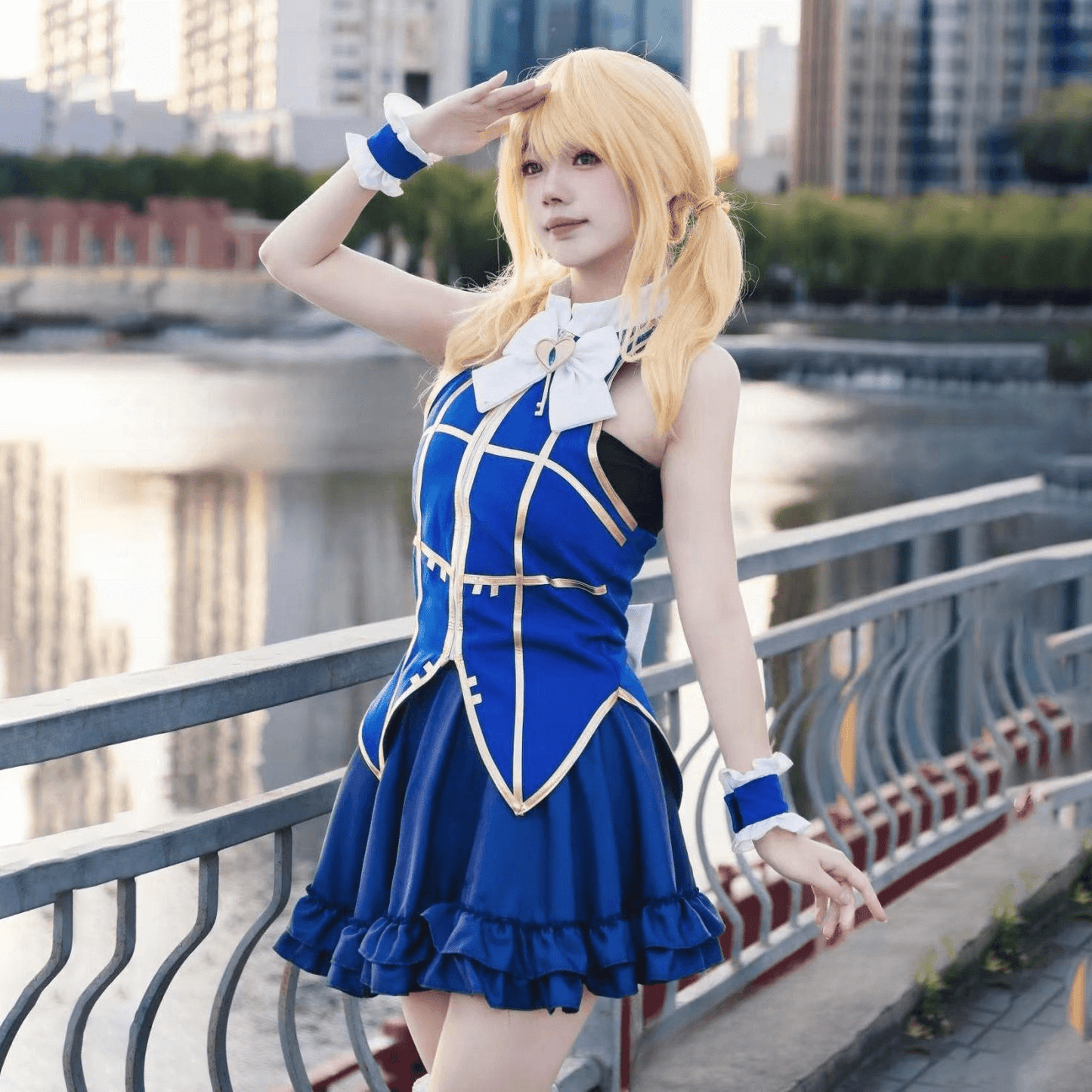 Lucy Heartfilia Cosplay Costume Full Set Fairy Tail