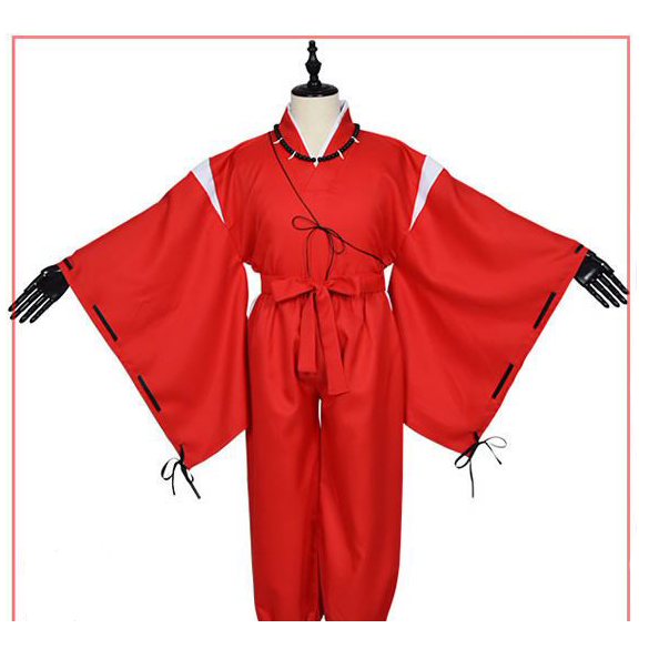 Inuyasha Cosplay Costume Full Set Inuyasha