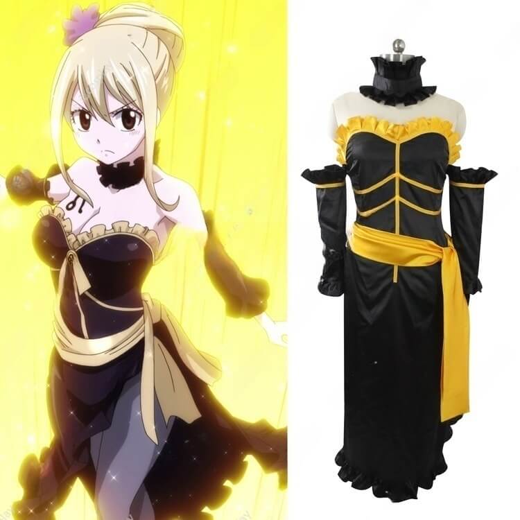Lucy Heartfilia Leo Cosplay Costume Full Set Fairy Tail MoonCos Lucy Heartfilia Leo Cosplay Costume Full Set Fairy Tail MoonCos