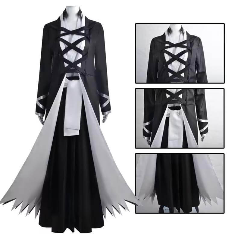 Kurosaki Ichigo Bankai Attire Cosplay Costume Full Set BLEACH: Thousand-Year Blood War