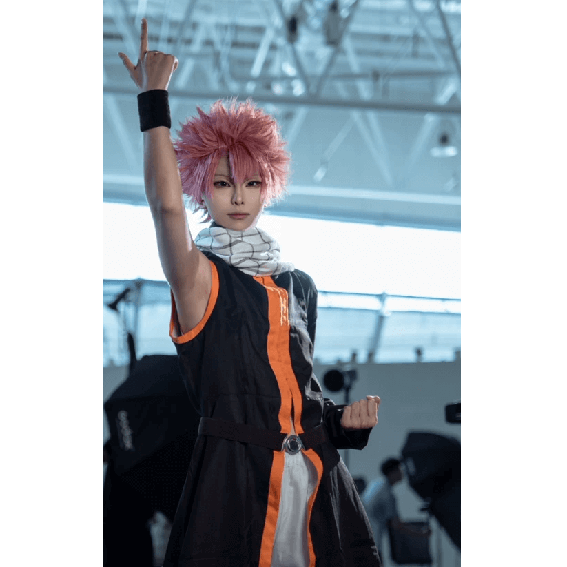 Natsu Dragneel Cosplay Costume Full Set Fairy Tail