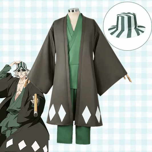 Kisuke Urahara Cosplay Costume Full Set BLEACH: Thousand-Year Blood War