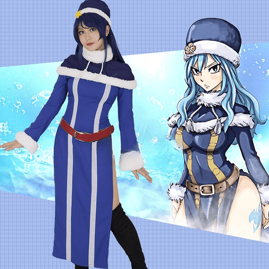 Juvia Lockser Cosplay Costume Full Set Fairy Tail