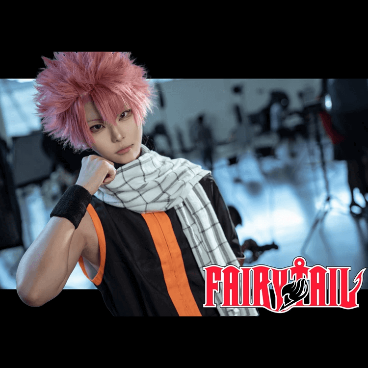 Natsu Dragneel Cosplay Costume Full Set Fairy Tail