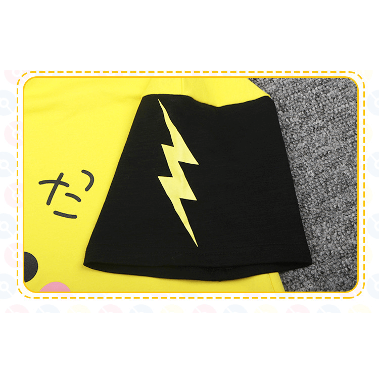Pikachu Daily Wear Hooded Short-Sleeve T-Shirt Pokémon