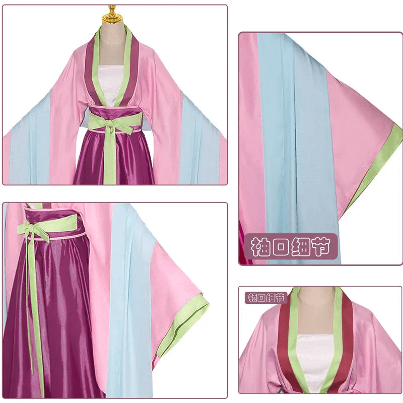 Maomao Cosplay Costume The Apothecary Diaries Pink Dress Outfits