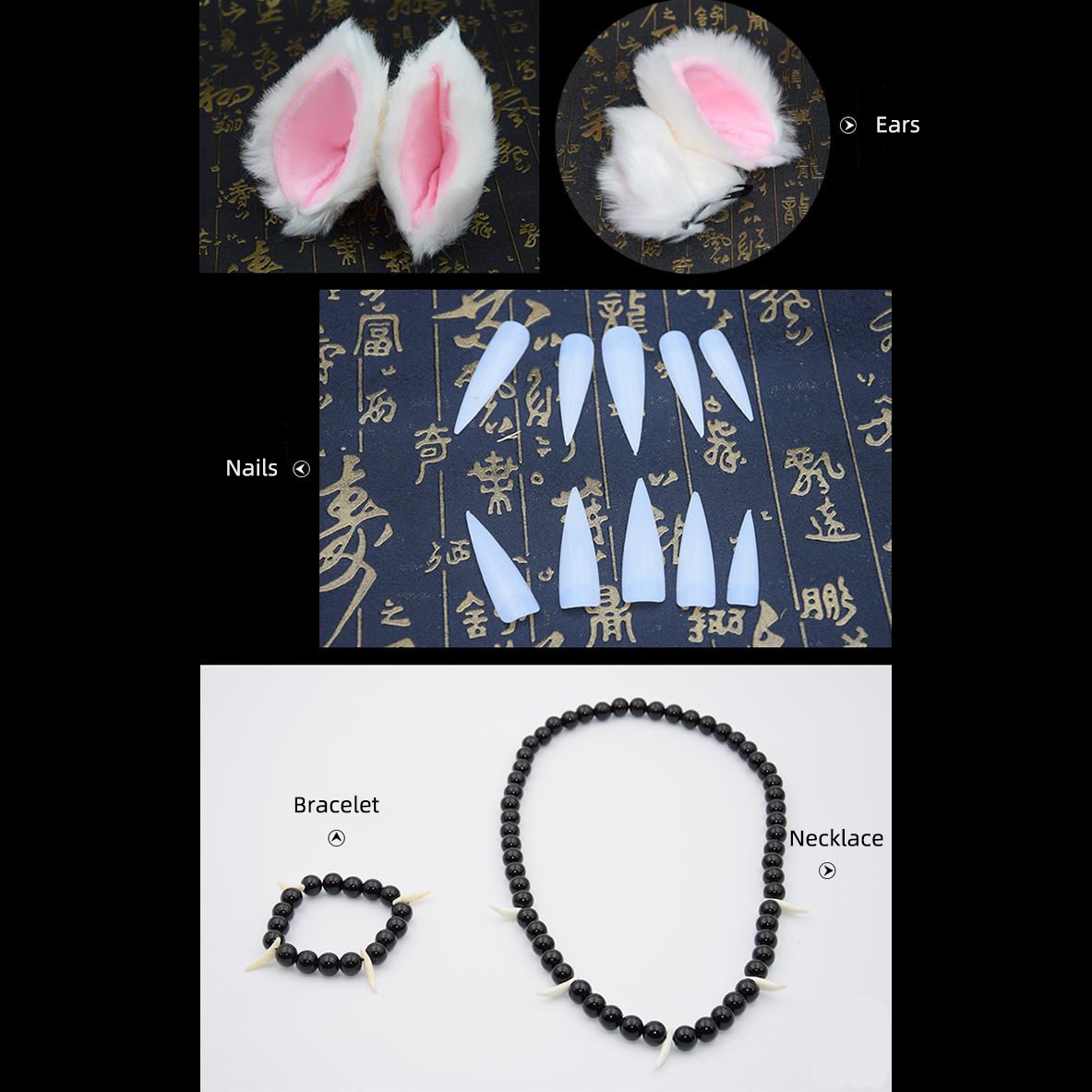 Inuyasha Cosplay Costume Full Set Inuyasha