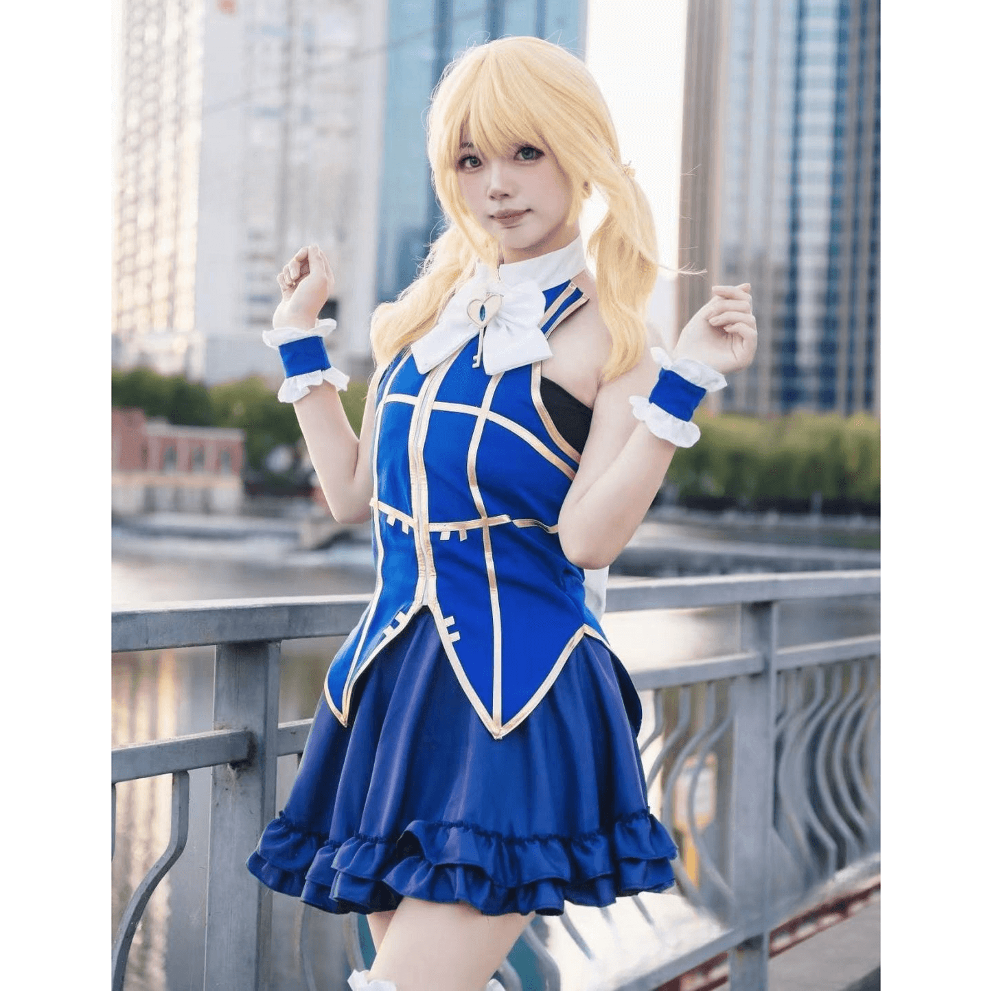 Lucy Heartfilia Cosplay Costume Full Set Fairy Tail