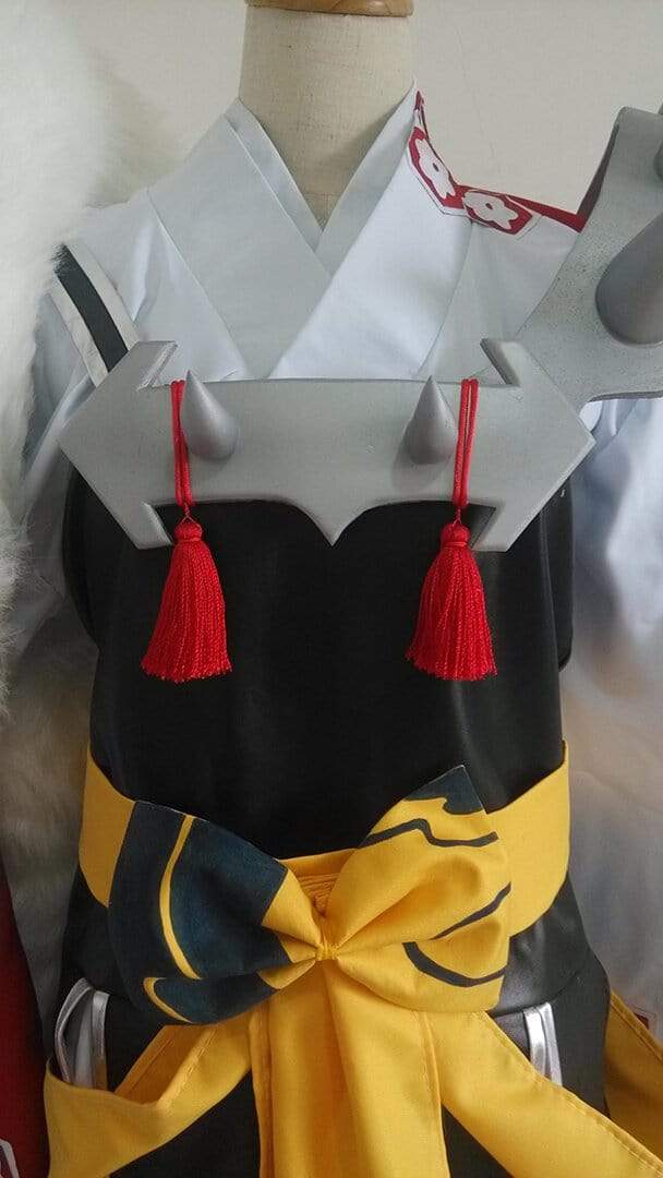 Sesshoumaru Cosplay Costume Anime Inuyasha Suit Customization Set Big Tail Full Set-Inuyasha - MoonCos