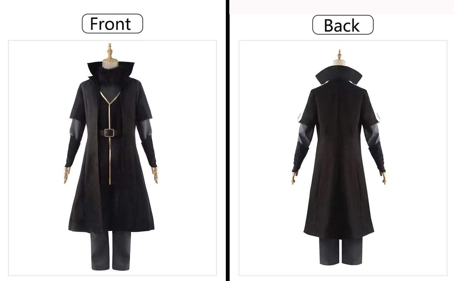 Demon Rimuru Cosplay Costume Rimuru tempest Full Set Unisex Anime That Time I Got Reincarnated as a Slime Cosplay Black set Mask Boot Slime-Got Reincarnated As A Slime, Hot Sale - MoonCos