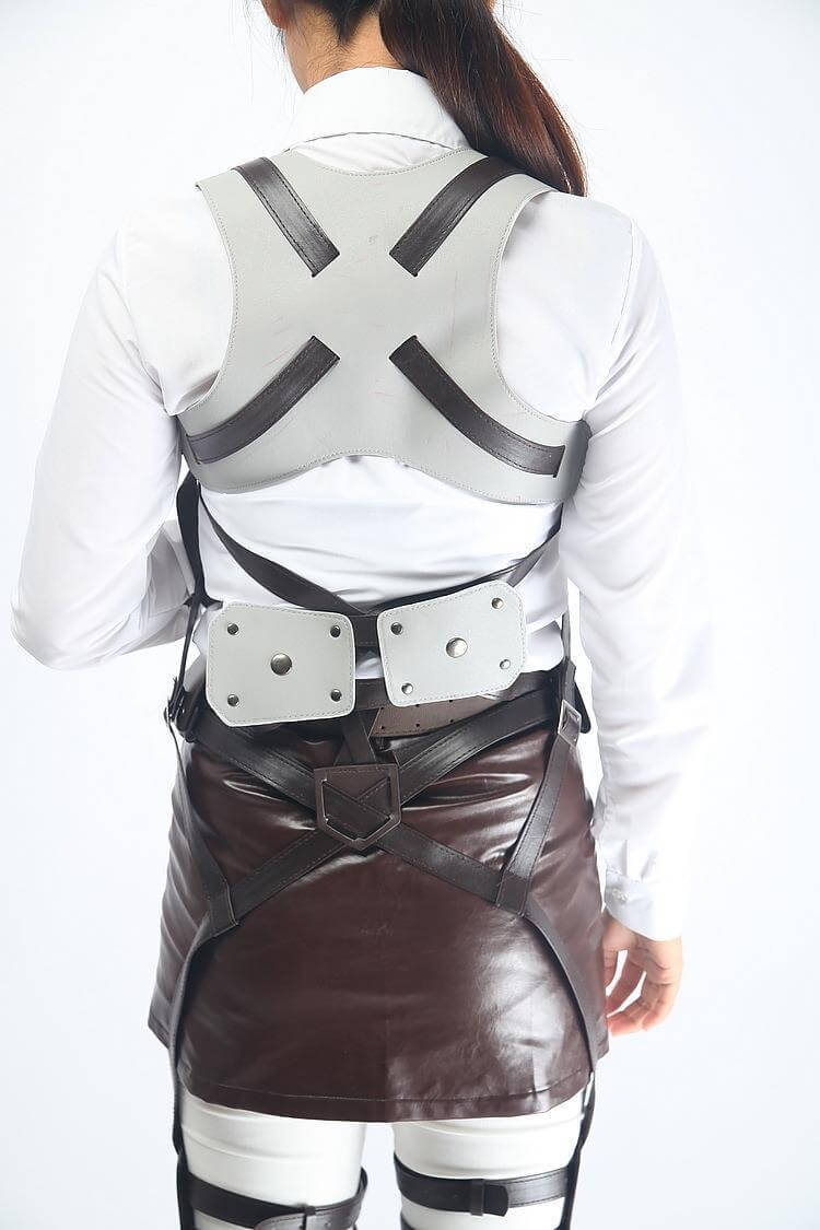 Attack on Titan Cosplay Belt Set Leather Skirt Anime Shingeki no Kyojin Straps Set Survey Corps Eren Mikasa Levi-Attack on Titan - MoonCos