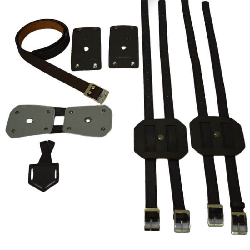 Attack on Titan Cosplay Belt Set Leather Skirt Anime Shingeki no Kyojin Straps Set Survey Corps Eren Mikasa Levi-Attack on Titan - MoonCos