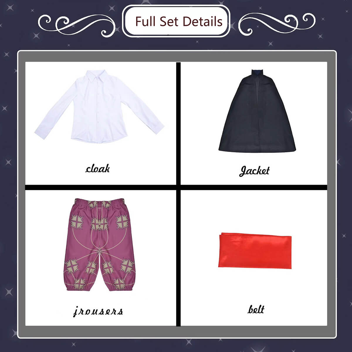 Red-Haired Shanks Cosplay Costume One Piece Four Emperors Red Hair Cos Wano Country Shankusu-New Arrivals, One Piece - MoonCos