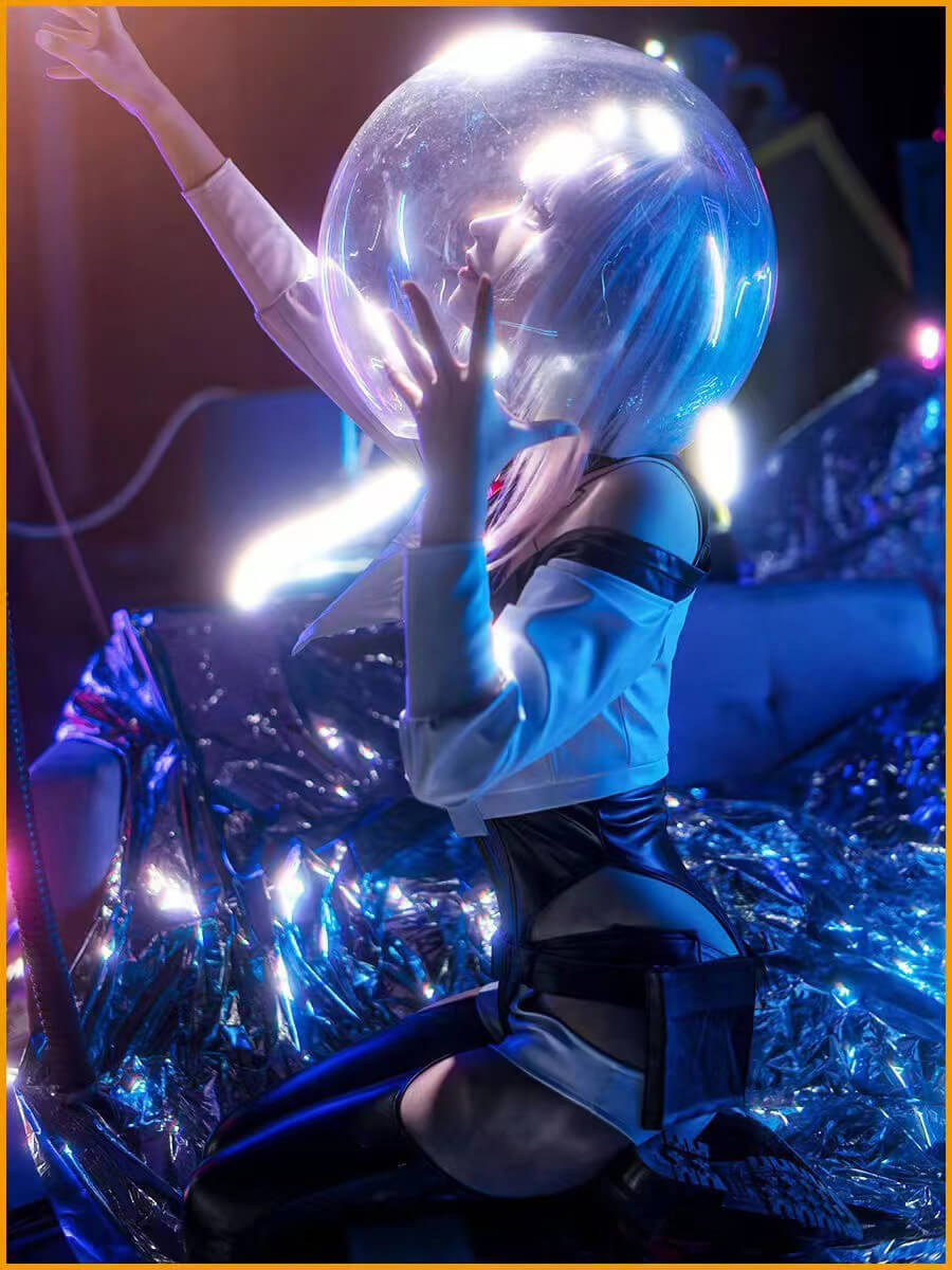 Lucy Cosplay Costume Cyberpunk: Edgerunners Cos Full set Lucyna Kushinada Night City-Cyberpunk, Hot Sale, New Arrivals - MoonCos