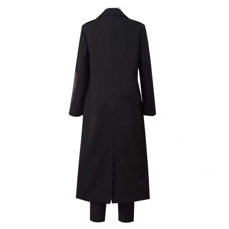 Makima Cosplay Costume Anime Chainsaw Man Control Devil Cos Black suit Red Wig-Chainsaw Man, New Arrivals - MoonCos