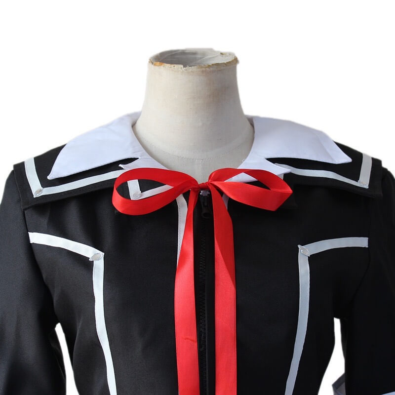 Yuki Kuran Cosplay Costume Vampire Knight Yuki Cross Uniform White and Black Outfits Full Set