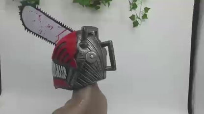Chainsaw Man Cosplay Latex mask Headgear Rubber Denji Full head Helmets Cos costume props Roleplay
