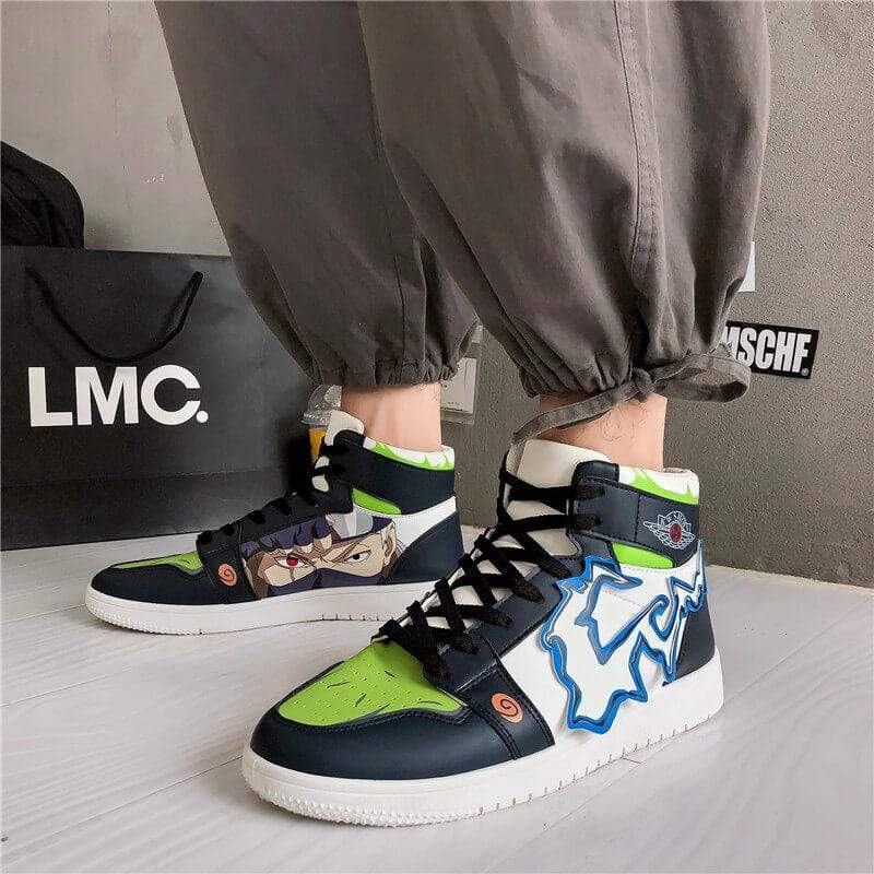 Naruto Anime Shoes Cosplay Casual Shoes Unisex Sneakers Madara Kakashi Gaara-Featured Collection, Naruto, Shoes - MoonCos