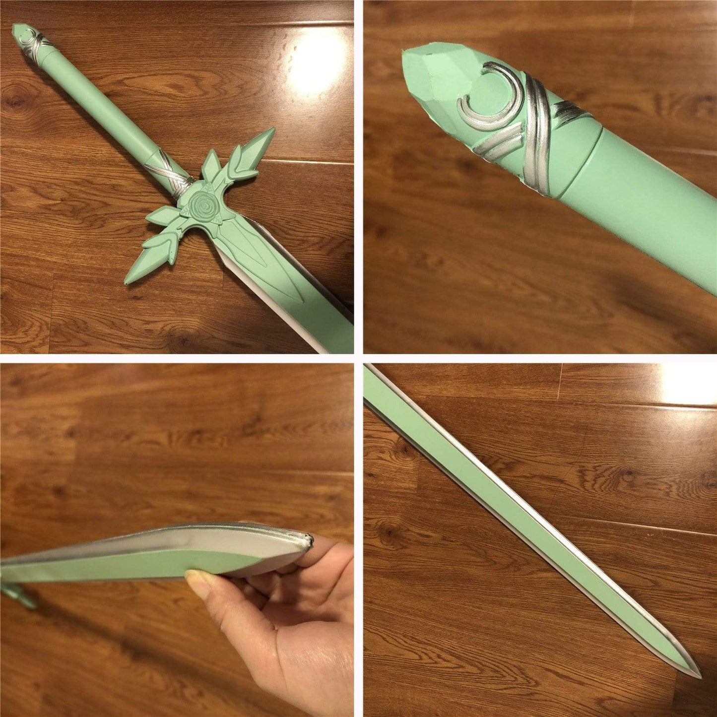 Sword Art Online Cosplay Sword Elucidator Dark Repulser The SkySword & Clearer SAO Dark Repeller Blade PU Foam Anime Kirito Cosplay weapon-Props, Sword Art Online - MoonCos