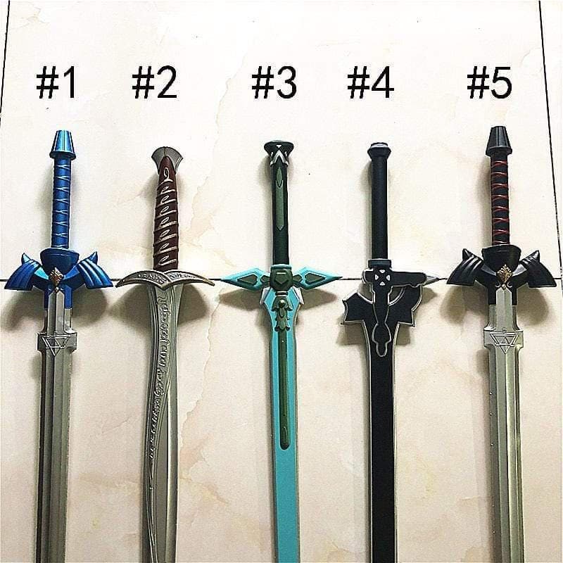 Sword Art Online Cosplay Sword Elucidator Dark Repulser The SkySword & Clearer SAO Dark Repeller Blade PU Foam Anime Kirito Cosplay weapon-Props, Sword Art Online - MoonCos