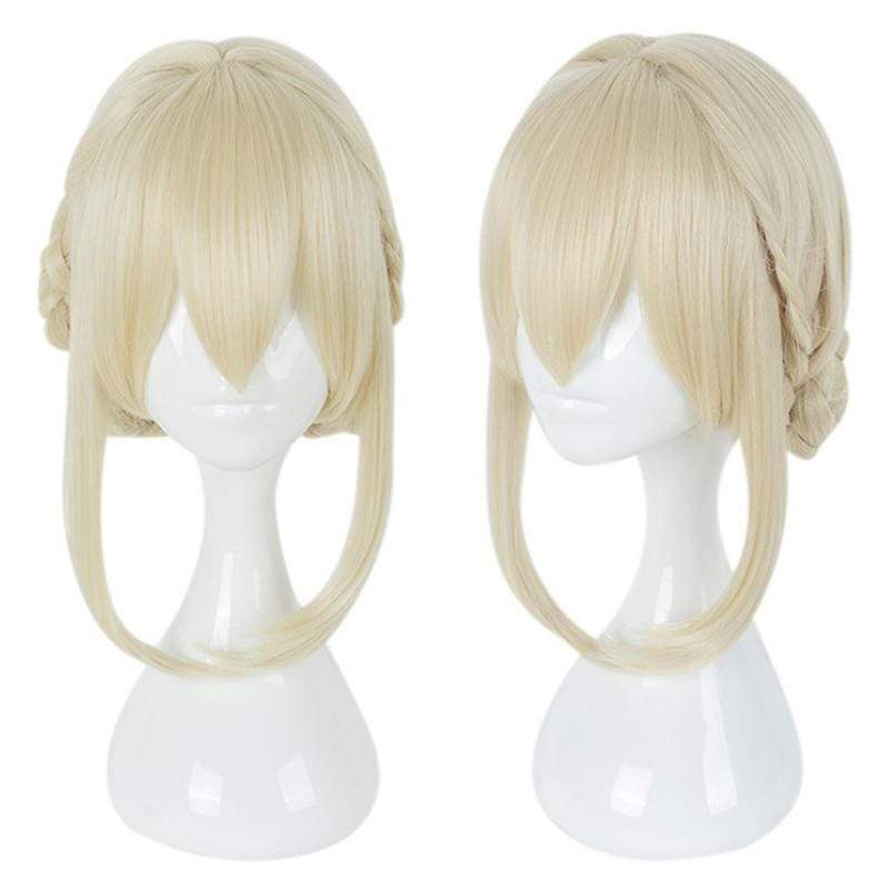 Violet cosplay costume Anime Violet Evergarden cosplay Full Set Lolita Cute royal sister Dress Kawaii Skirt Wig Dark blue-Hot Sale, Violet Evergarden - MoonCos