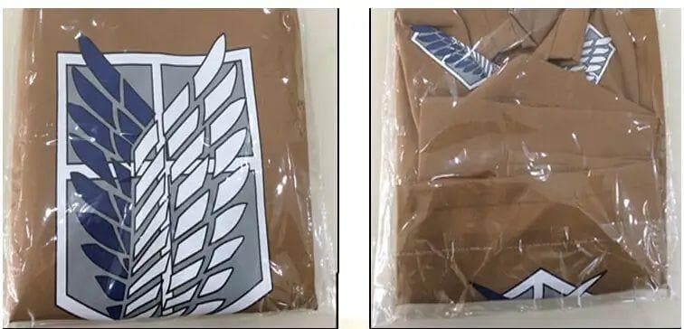 Attack on Titan Cosplay Jacket Anime Shingeki no Kyojin jacket Survey corps Costume Printed Embroidery Coat AOT High Quality Embroidered Eren Mikasa Levi-Attack on Titan - MoonCos