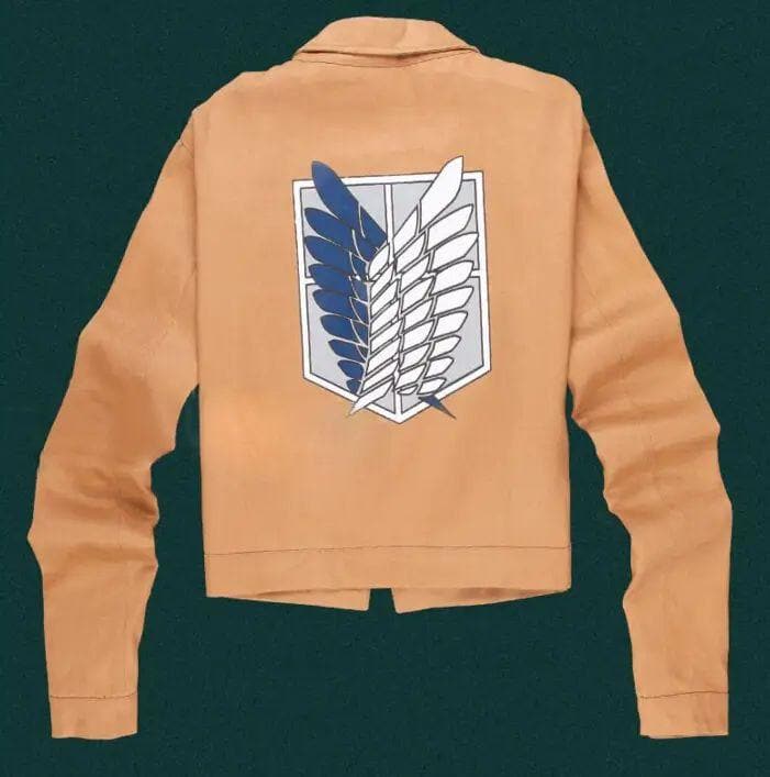 Attack on Titan Cosplay Jacket Anime Shingeki no Kyojin jacket Survey corps Costume Printed Embroidery Coat AOT High Quality Embroidered Eren Mikasa Levi-Attack on Titan - MoonCos
