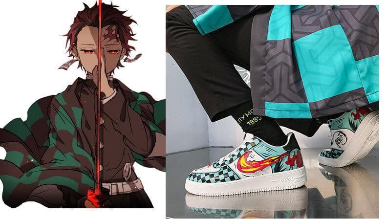 Demon Slayer Cosplay Shoes Unisex Anime Sneakers Gym Shoes Kimetsu no Yaiba 3 types-Demon Slayer, Featured Collection, Shoes - MoonCos