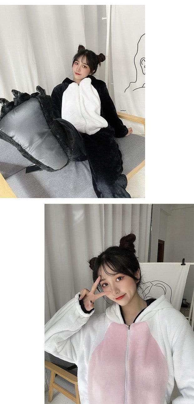 Kuma Kuma Kuma Bear Pajamas Cosplay Costume Double Sided Kawaii Flannel Home Sleepwear Japanese Anime Suit Adult Unisex Jumpsuits Handmake-Hot Sale, Kuma Kuma Kuma Bear - MoonCos