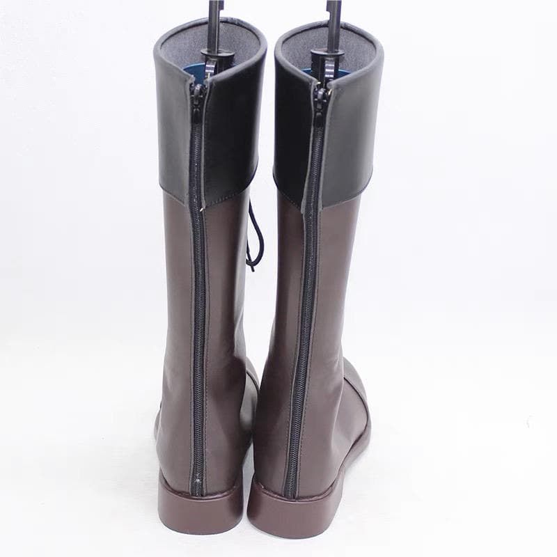 Demon Rimuru Cosplay Boots Rimuru tempest Unisex Anime That Time I Got Reincarnated as a Slime Cosplay Brown Long Boots Cos shoes Customized-Got Reincarnated As A Slime, Shoes - MoonCos