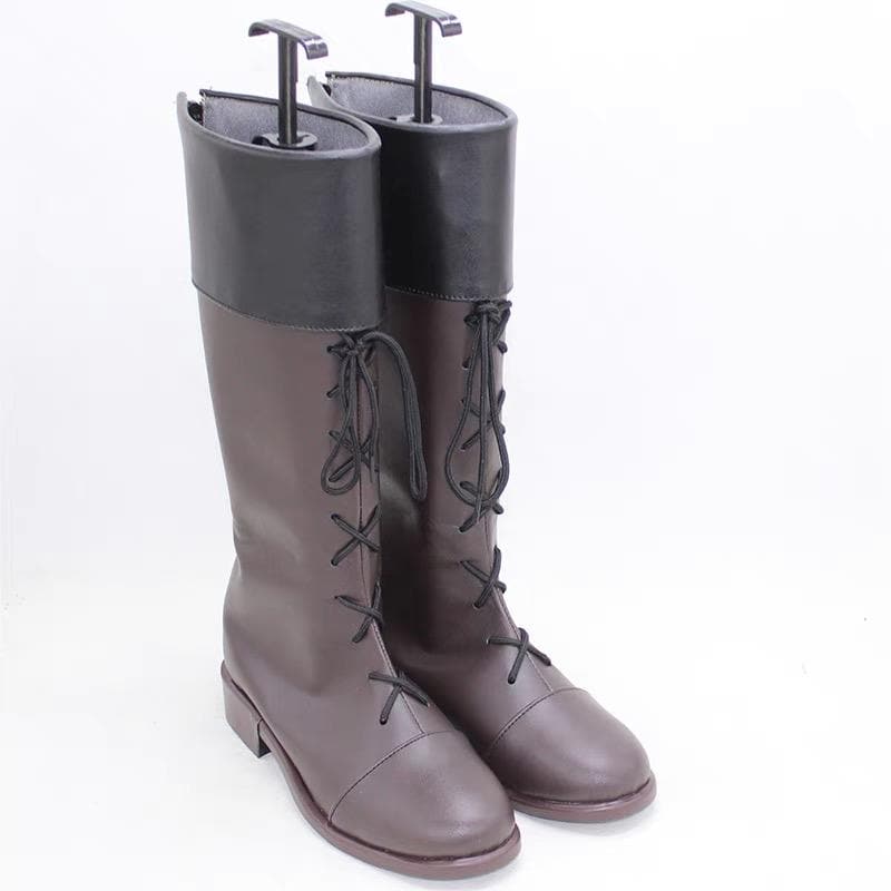 Demon Rimuru Cosplay Boots Rimuru tempest Unisex Anime That Time I Got Reincarnated as a Slime Cosplay Brown Long Boots Cos shoes Customized-Got Reincarnated As A Slime, Shoes - MoonCos