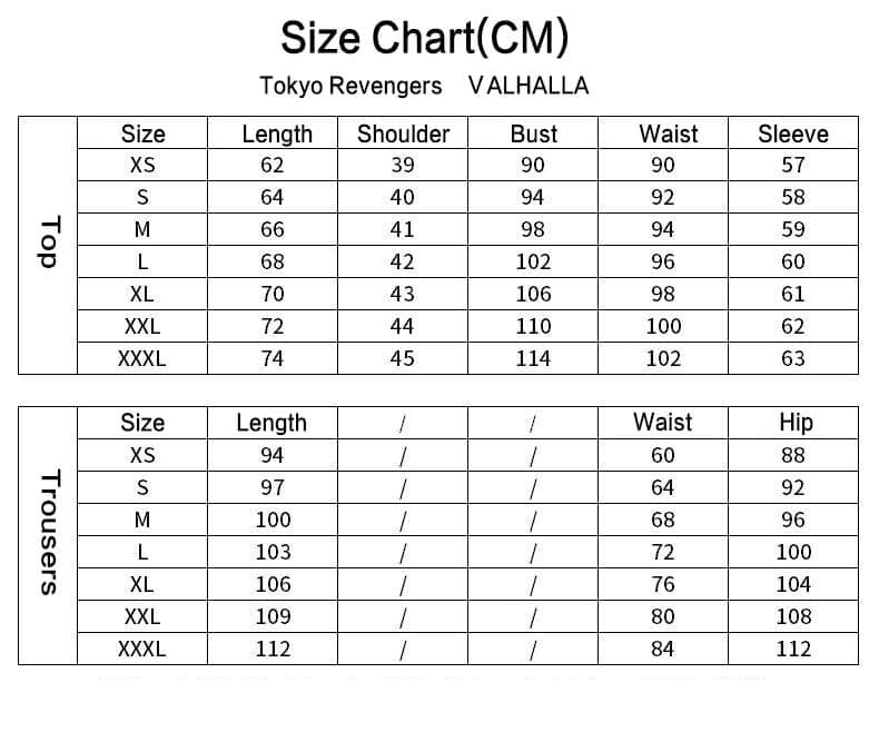 Tokyo Avengers Valhalla Jacket Uniform Kazutora Cos Set Hanemiya kazutora Team Uniform-New Arrivals, Tokyo Revengers - MoonCos