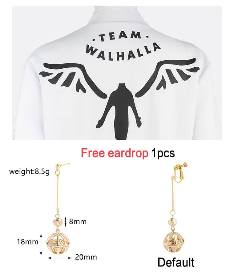 Tokyo Avengers Valhalla Jacket Uniform Kazutora Cos Set Hanemiya kazutora Team Uniform-New Arrivals, Tokyo Revengers - MoonCos