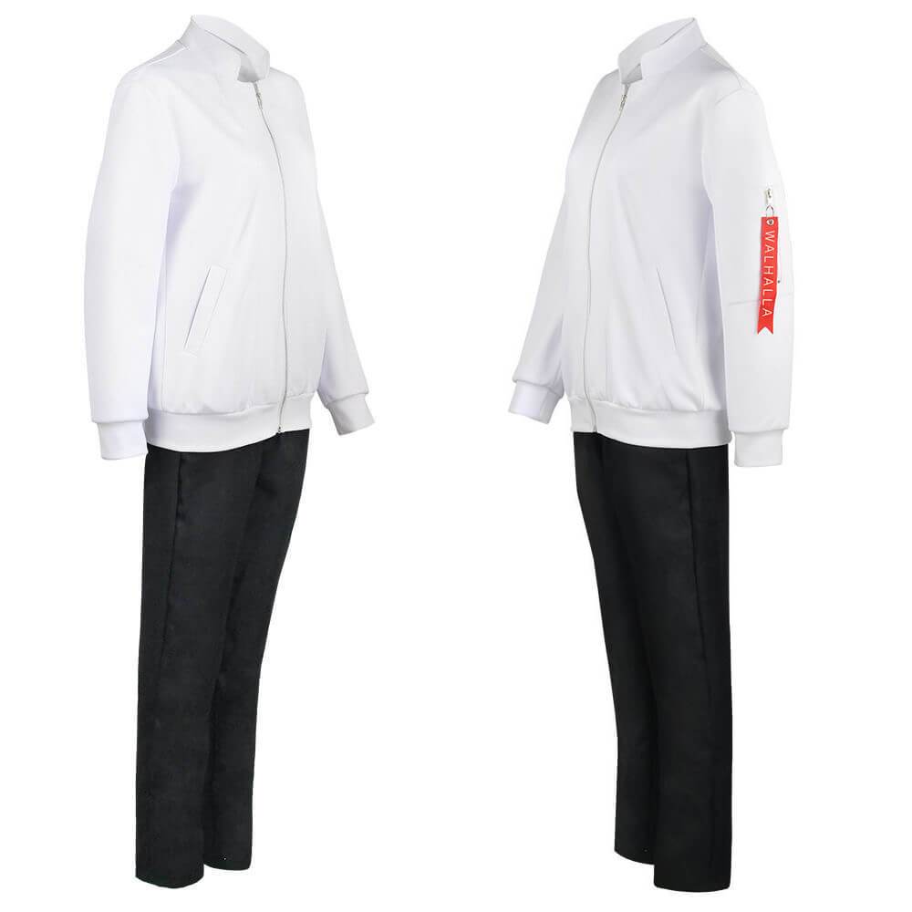 Tokyo Avengers Valhalla Jacket Uniform Kazutora Cos Set Hanemiya kazutora Team Uniform-New Arrivals, Tokyo Revengers - MoonCos