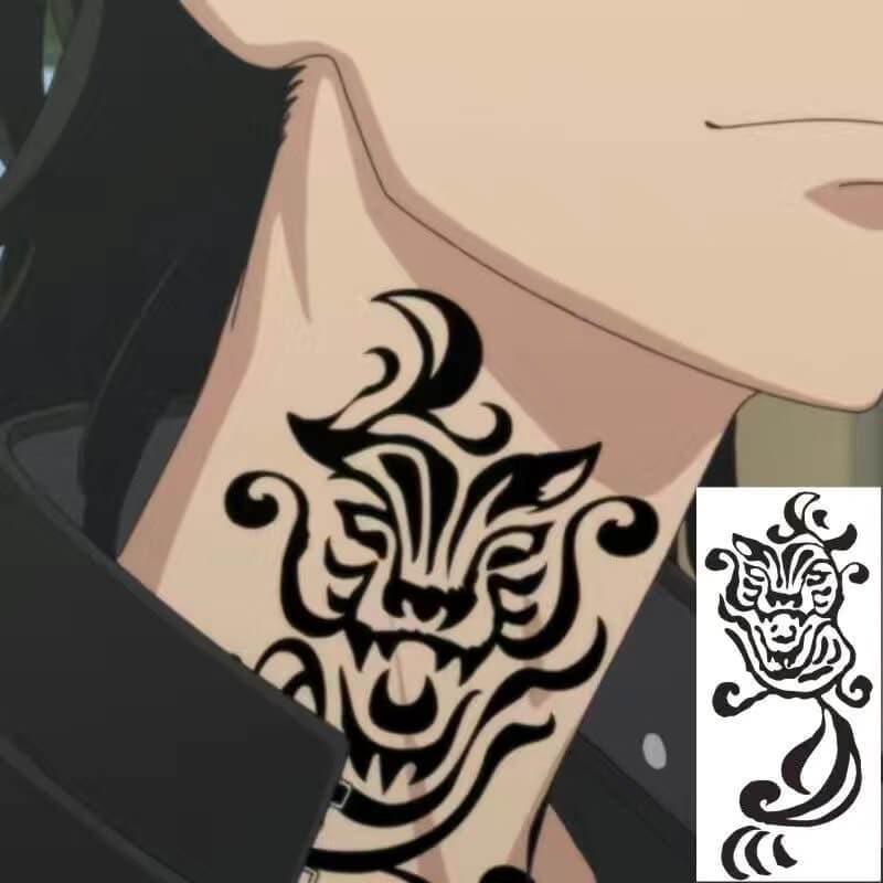 Kazutora Cosplay Wig Tattoo stickers Tokyo Avengers Cosplay Wig Valhalla Hanemiya kazutora Cos Tattoo stickers-Tokyo Revengers - MoonCos