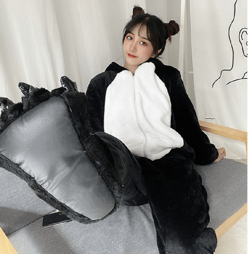 Kuma Kuma Kuma Bear Pajamas Cosplay Costume Double Sided Kawaii Flannel Home Sleepwear Japanese Anime Suit Adult Unisex Jumpsuits Handmake-Hot Sale, Kuma Kuma Kuma Bear - MoonCos