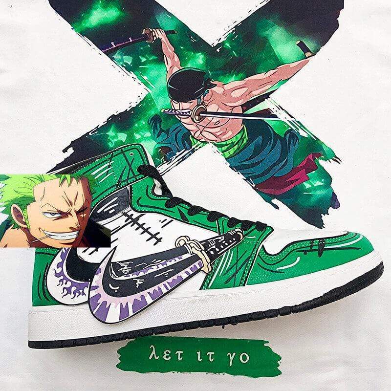 Anime Cosplay Shoes Zoro Casual Shoes Sneaker Luffy Sneakers Unisex Shoes ONE PIECE-One Piece, Shoes - MoonCos