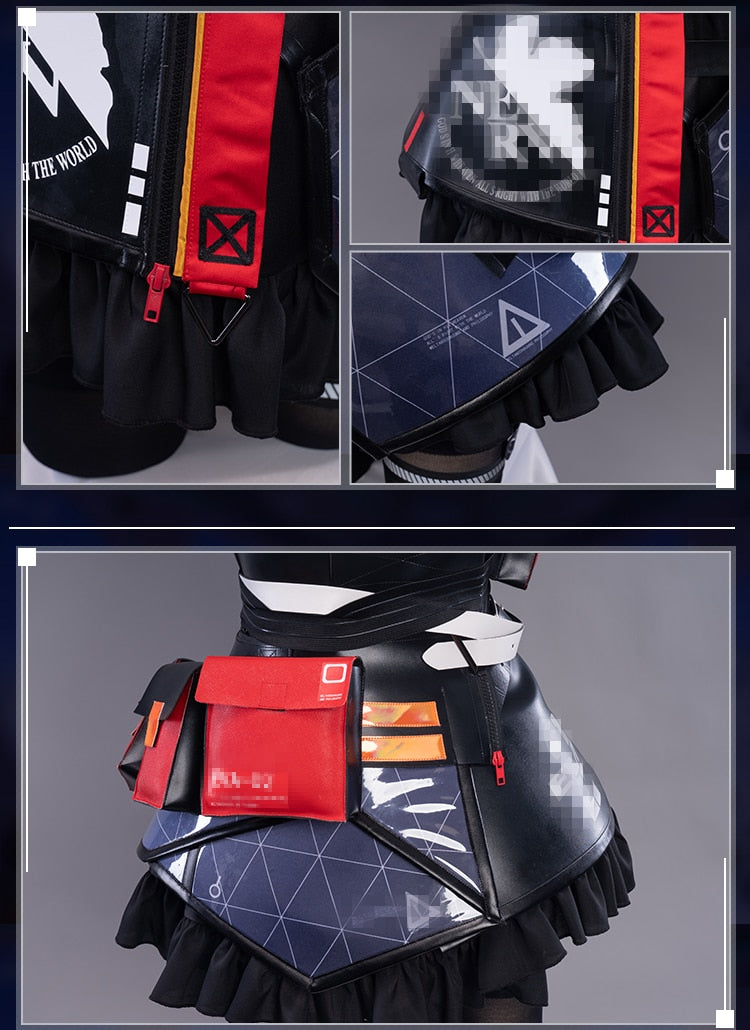 Asuka Cosplay Costume Honkai Impact 3 Asukaa Langley Soryuu Outfits Game Cos Dress for Halloween Carnival-Honkai Impact 3 - MoonCos