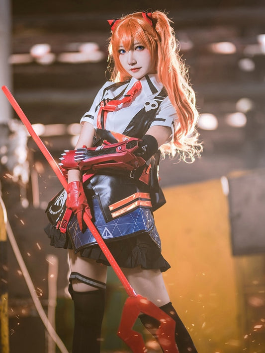 Asuka Cosplay Costume Honkai Impact 3 Asukaa Langley Soryuu Outfits Game Cos Dress for Halloween Carnival-Honkai Impact 3 - MoonCos