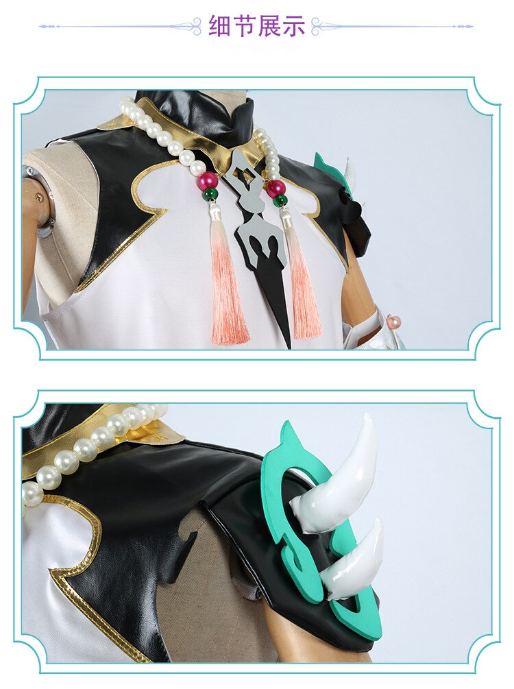 Xiao Cosplay Costume Anime Genshin Impact Cos Carnival Halloween Party Performance Outfit Game Suit Uniform-Genshin Impact - MoonCos