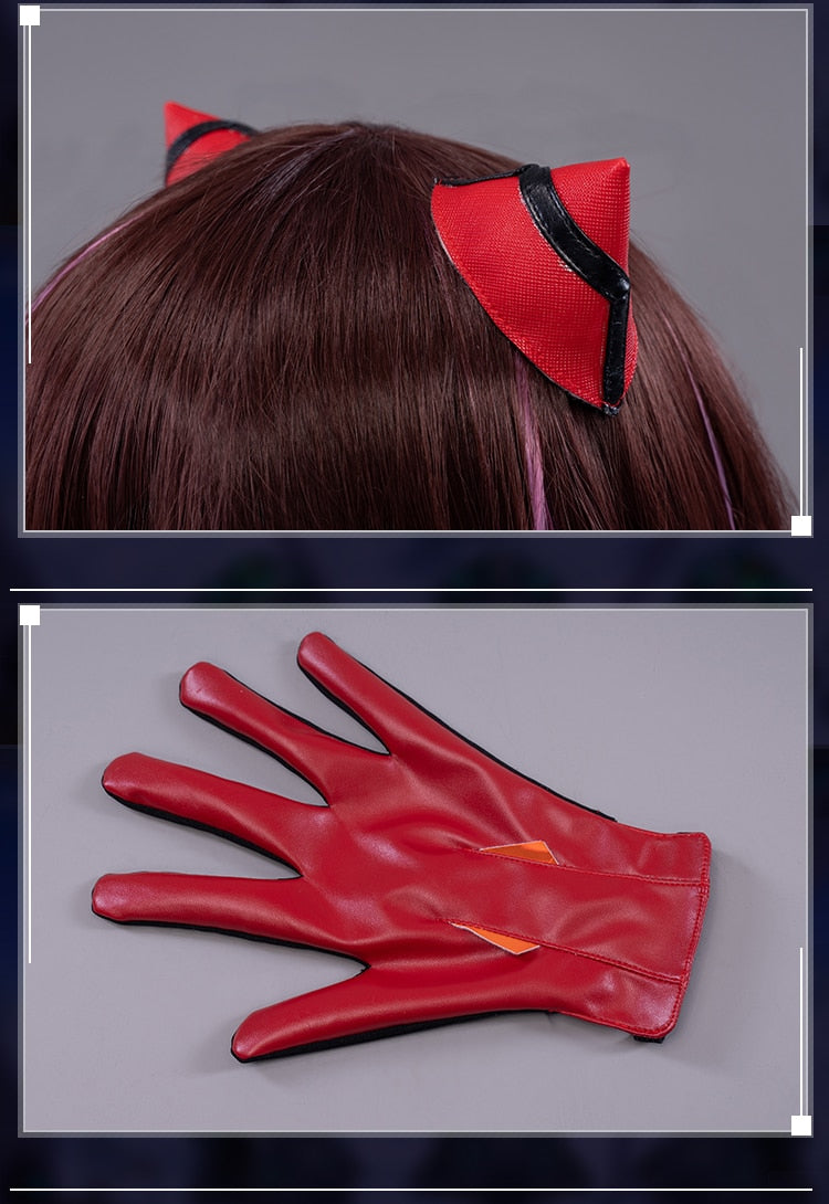 Asuka Cosplay Costume Honkai Impact 3 Asukaa Langley Soryuu Outfits Game Cos Dress for Halloween Carnival-Honkai Impact 3 - MoonCos