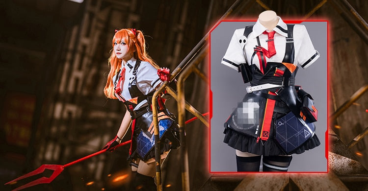 Asuka Cosplay Costume Honkai Impact 3 Asukaa Langley Soryuu Outfits Game Cos Dress for Halloween Carnival-Honkai Impact 3 - MoonCos
