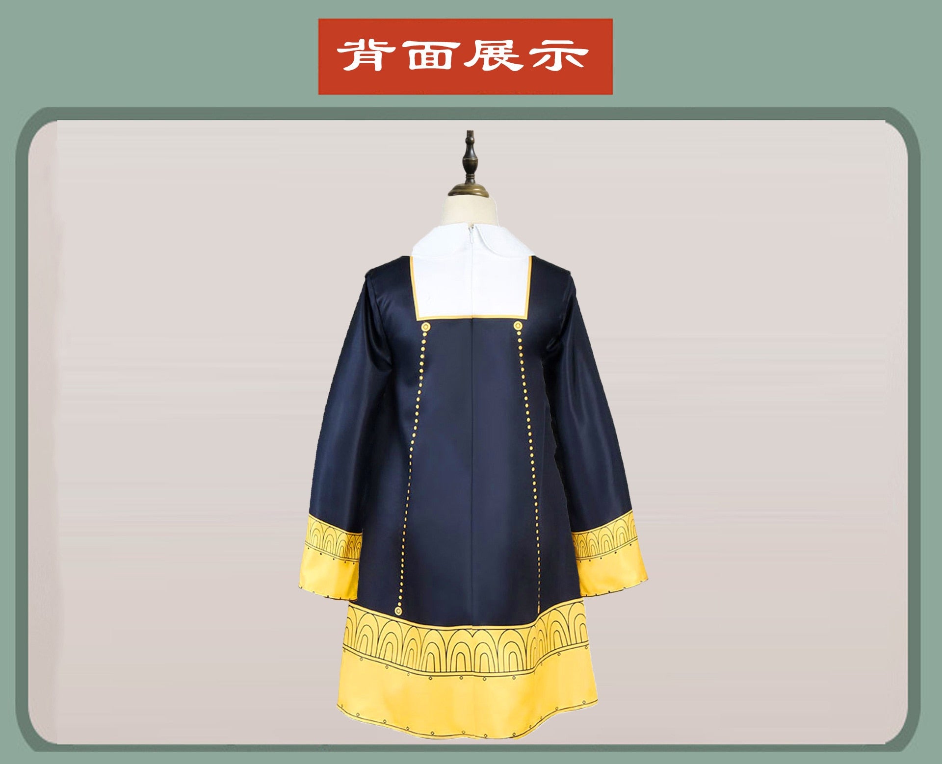 Anya Cosplay Costume Dress Suit Anime Spy X Family Outfit Anya Forger Cos With Wig Earring Plush Doll-New Arrivals, Spy X Family - MoonCos