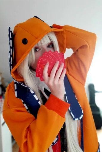 Runa Hoodie Runa Yomotsuki Cosplay Anime Kakegurui Jabami Yumeko Dress Wig-Kakegurui - MoonCos