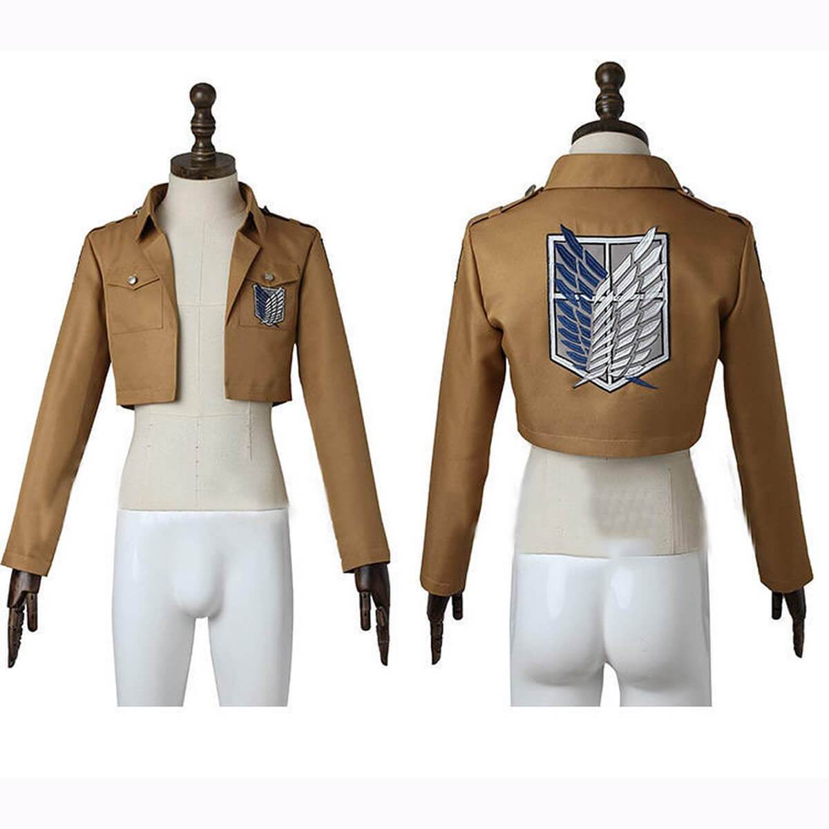 Captain Levi Cosplay Full set Levi Ackerman Mikasa Cosplay Costume Attack on Titan Survey Corps Cosplay-Attack on Titan, Featured Collection, New Arrivals - MoonCos
