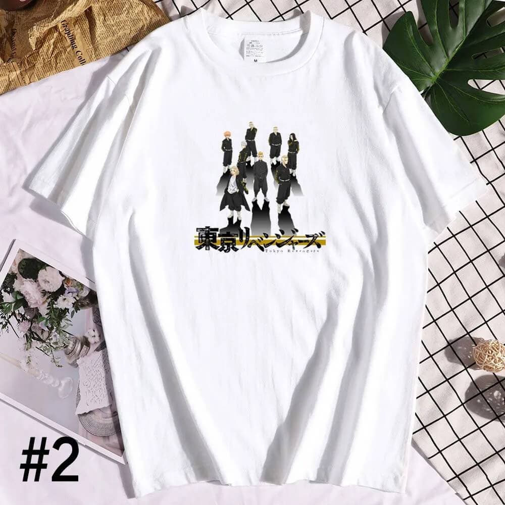 Tokyo Revengers Fashion printed T-shirt Anime Casual Short Sleeve-Tokyo Revengers - MoonCos