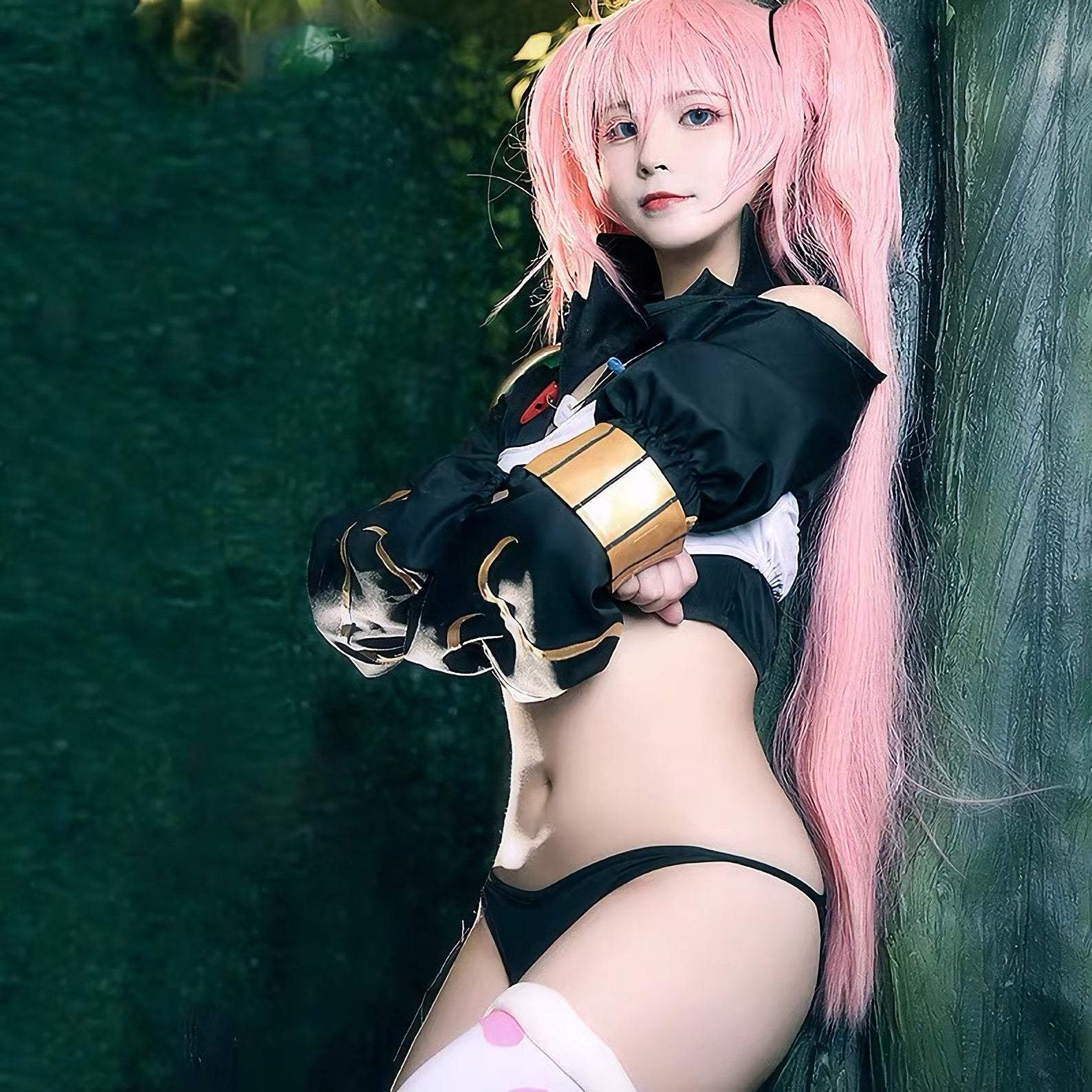 Demon Lord Milim Nava Cosplay Costume High quality That Time I Got  Reincarnated as a Slime Cos Full Set Sexy Slime Pink Wig | MoonCosYa