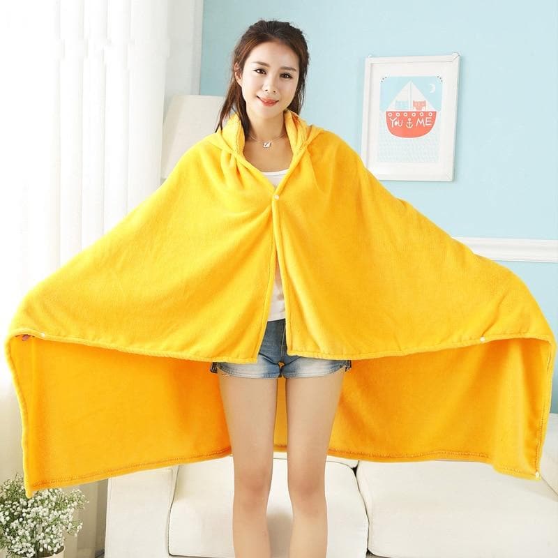 Attack on Titan Blanket Cloak Survey Corps Cloak Cape Flannel Cosplay Costume Hoodie-Attack on Titan, Daily wear, Pokemon - MoonCos